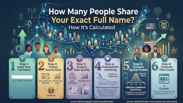 How Many People Share Your Exact Full Name? Here’s How It’s Calculated