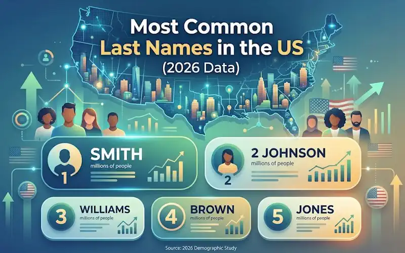 Most Common Last Names in the US (2026 Data)