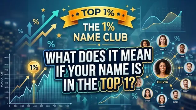 What Does It Mean If Your Name Is in the Top 1%?